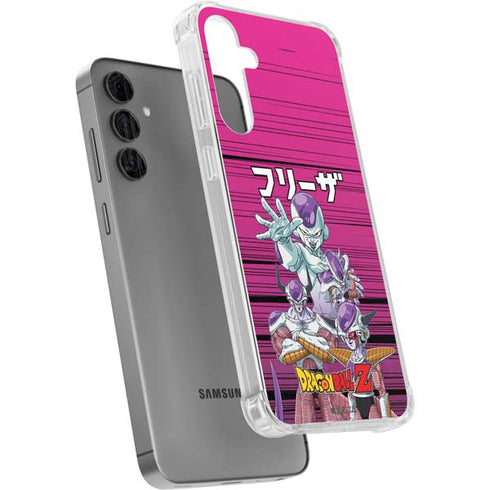 Dragon Ball Z Frieza Evolution Galaxy S24 Plus Clear Case
