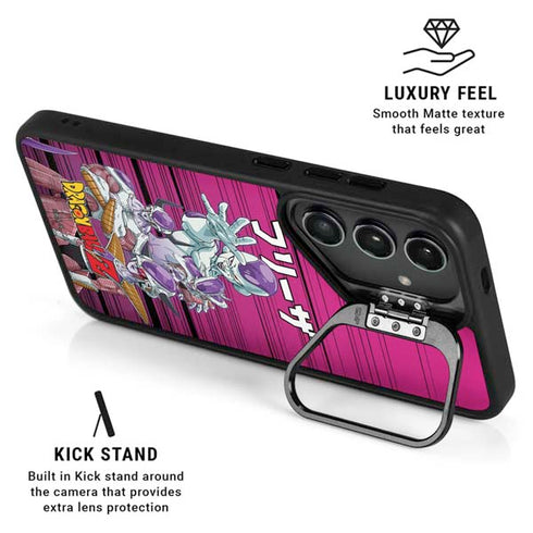 Dragon Ball Z Frieza Evolution Galaxy S25 Plus Kickstand Case