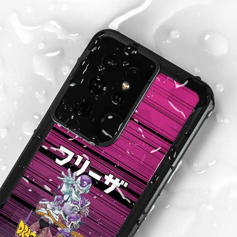 Dragon Ball Z Frieza Evolution Galaxy S24 Ultra Waterproof Case