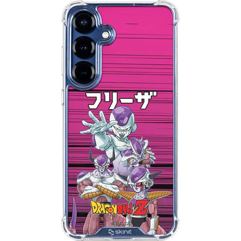 Dragon Ball Z Frieza Evolution Galaxy S25 Clear Case