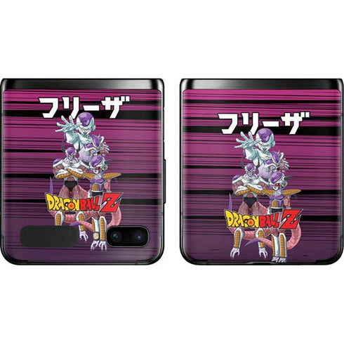 Dragon Ball Z Frieza Evolution Galaxy Z Flip Skin