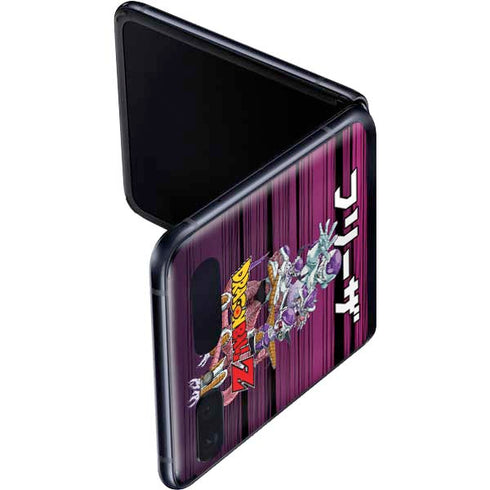 Dragon Ball Z Frieza Evolution Galaxy Z Flip Skin