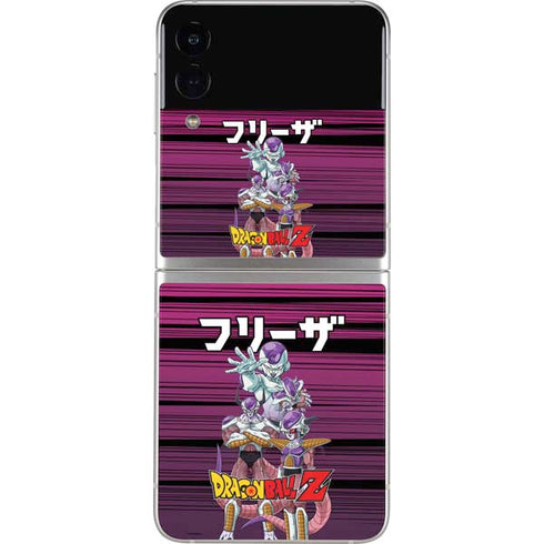 Dragon Ball Z Frieza Evolution Galaxy Z Flip3 5G Skin