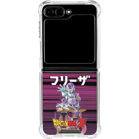 Dragon Ball Z Frieza Evolution Galaxy Z Flip5 5G Clear Case