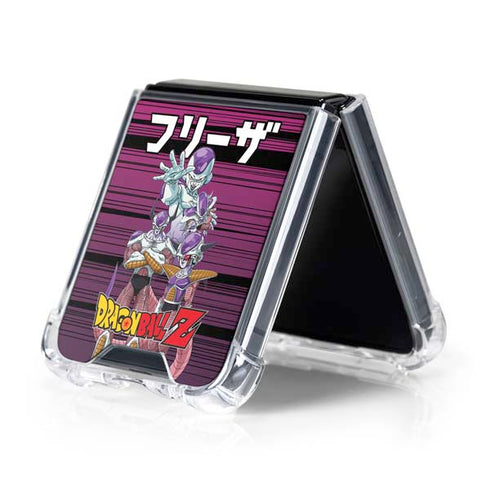 Dragon Ball Z Frieza Evolution Galaxy Z Flip5 5G Clear Case