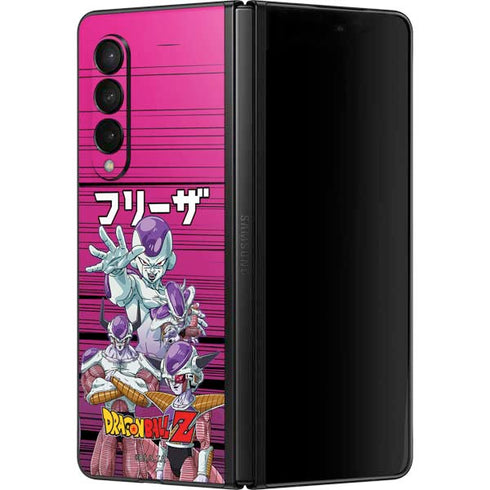 Dragon Ball Z Frieza Evolution Galaxy Z Fold3 5G Skin