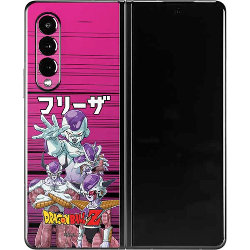 Dragon Ball Z Frieza Evolution Galaxy Z Fold3 5G Skin