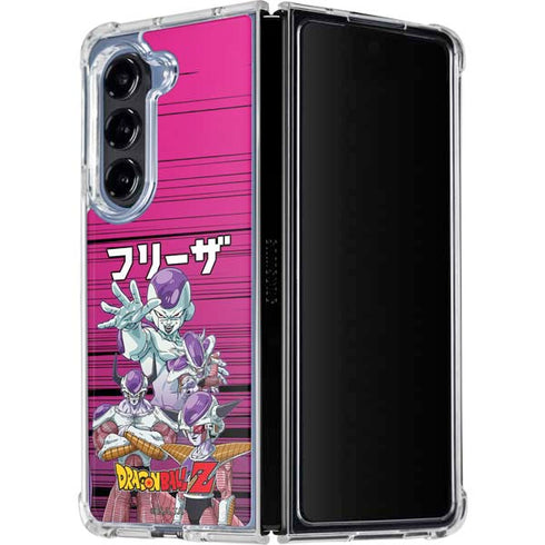 Dragon Ball Z Frieza Evolution Galaxy Z Fold5 5G Clear Case