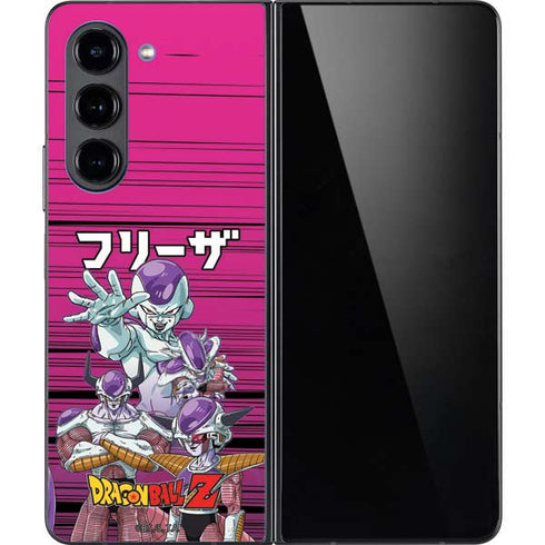 Dragon Ball Z Frieza Evolution Galaxy Z Fold5 5G Skin