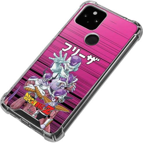 Dragon Ball Z Frieza Evolution Google Pixel 5 Clear Case
