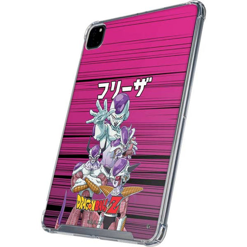 Dragon Ball Z Frieza Evolution iPad Pro 12.9in (2020) Clear Case