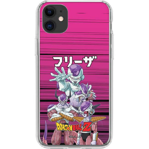 Dragon Ball Z Frieza Evolution iPhone 11 Clear Case