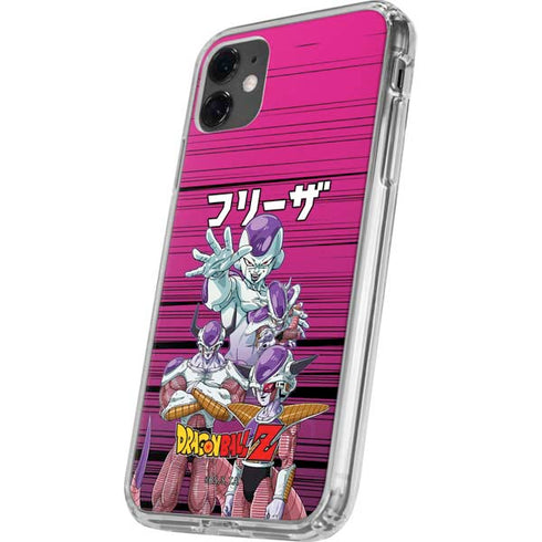 Dragon Ball Z Frieza Evolution iPhone 11 Clear Case