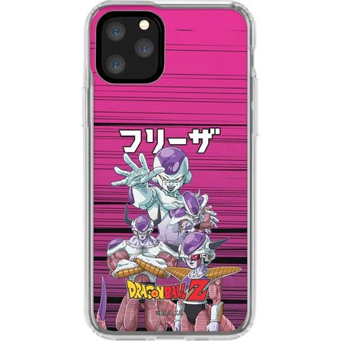 Dragon Ball Z Frieza Evolution iPhone 11 Pro Clear Case