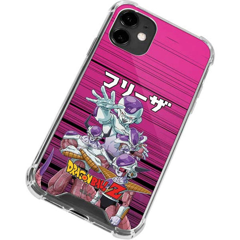Dragon Ball Z Frieza Evolution iPhone 12 Clear Case