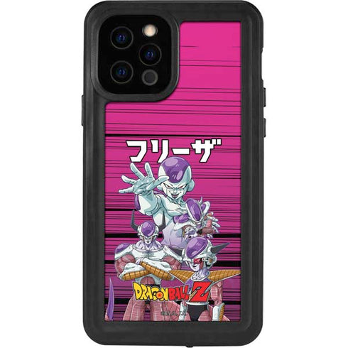 Dragon Ball Z Frieza Evolution iPhone 12 Pro Waterproof Case