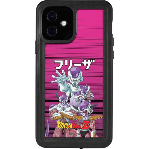 Dragon Ball Z Frieza Evolution iPhone 12 Waterproof Case