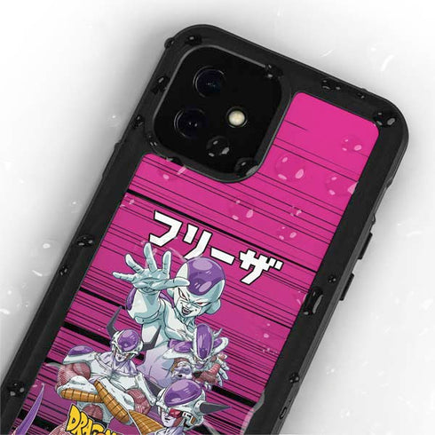 Dragon Ball Z Frieza Evolution iPhone 12 Waterproof Case