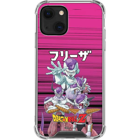 Dragon Ball Z Frieza Evolution iPhone 13 Mini Clear Case
