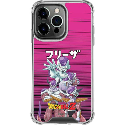 Dragon Ball Z Frieza Evolution iPhone 13 Pro Clear Case