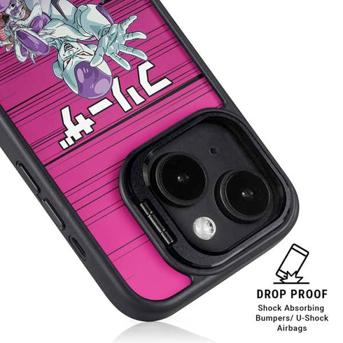 Dragon Ball Z Frieza Evolution iPhone 14 Kickstand Case