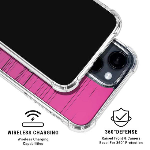Dragon Ball Z Frieza Evolution iPhone 14 Plus Clear Case