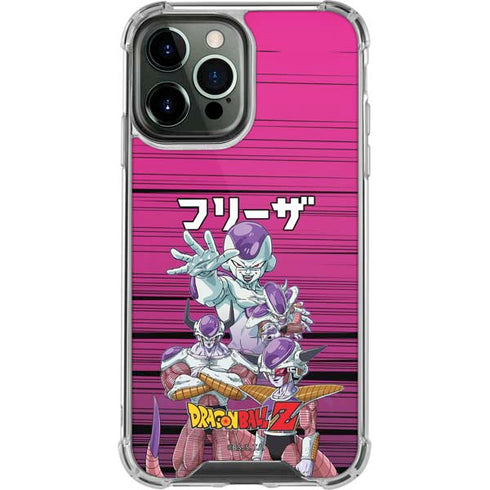 Dragon Ball Z Frieza Evolution iPhone 14 Pro Max Clear Case