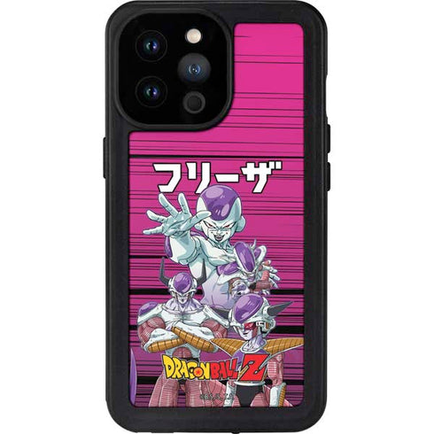 Dragon Ball Z Frieza Evolution iPhone 14 Pro Max Waterproof Case