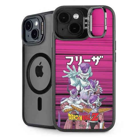 Dragon Ball Z Frieza Evolution iPhone 15 Plus Kickstand Case