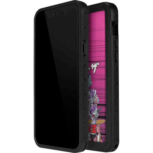 Dragon Ball Z Frieza Evolution iPhone 15 Pro Waterproof Case