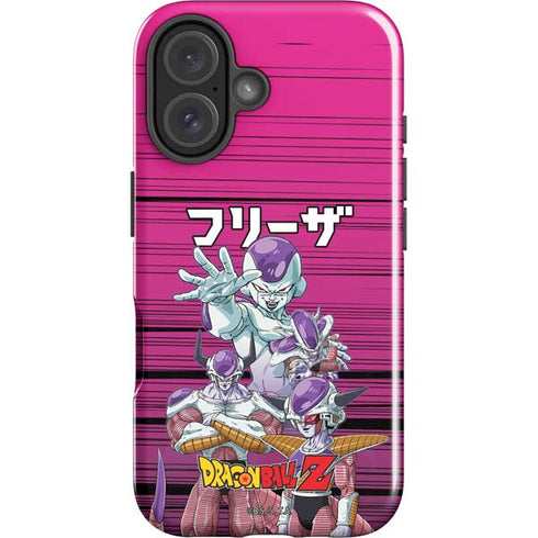 Dragon Ball Z Frieza Evolution iPhone 16 Plus Impact Case