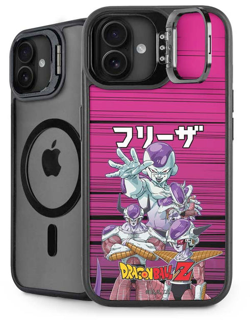 Dragon Ball Z Frieza Evolution iPhone 16 Plus Kickstand Case