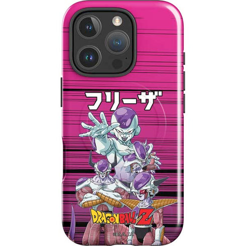 Dragon Ball Z Frieza Evolution iPhone 16 Pro Magsafe Impact Case