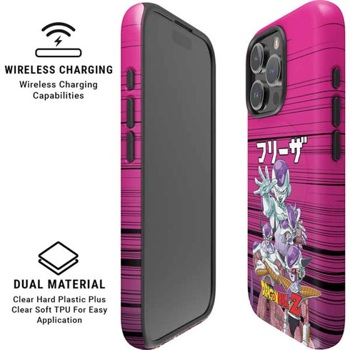 Dragon Ball Z Frieza Evolution iPhone 16 Pro Magsafe Impact Case