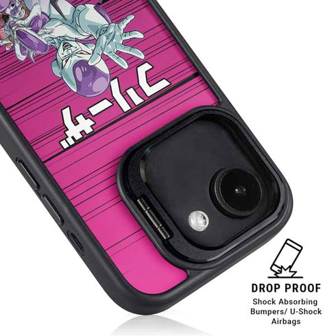 Dragon Ball Z Frieza Evolution iPhone 16e Kickstand Case