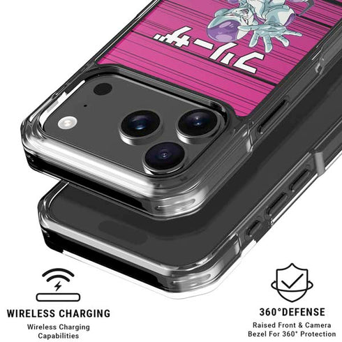 Dragon Ball Z Frieza Evolution iPhone 18 Pro Clear Case