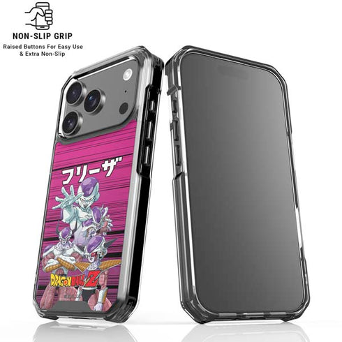 Dragon Ball Z Frieza Evolution iPhone 18 Pro Clear Case