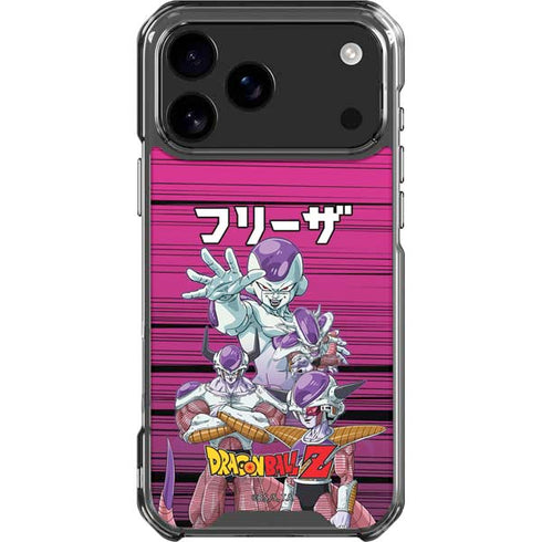 Dragon Ball Z Frieza Evolution iPhone 18 Pro Max Clear Case