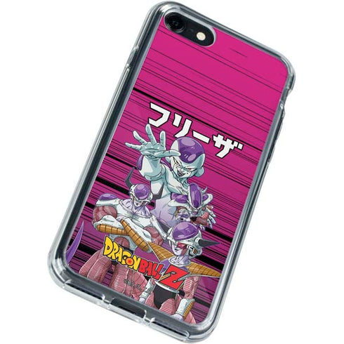 Dragon Ball Z Frieza Evolution iPhone SE (2nd & 3rd Gen) Clear Case