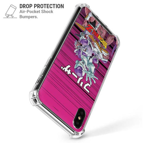 Dragon Ball Z Frieza Evolution iPhone XS Max Clear Case
