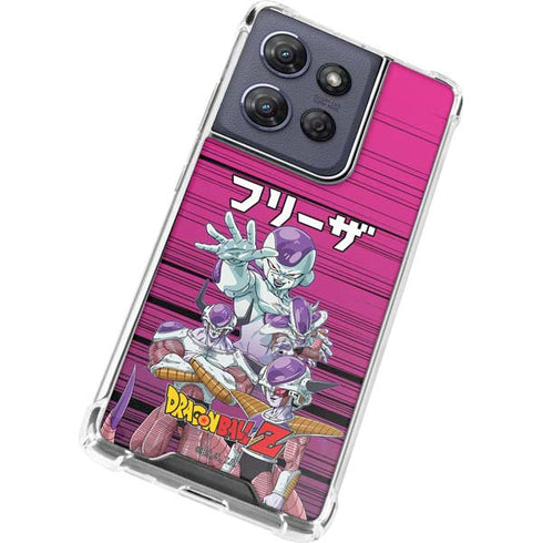 Dragon Ball Z Frieza Evolution Moto G 5G (2025) Clear Case