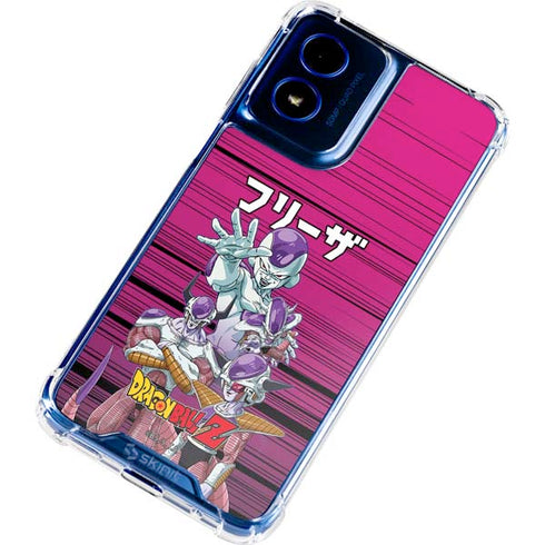 Dragon Ball Z Frieza Evolution Moto G 5G (2024) Clear Case