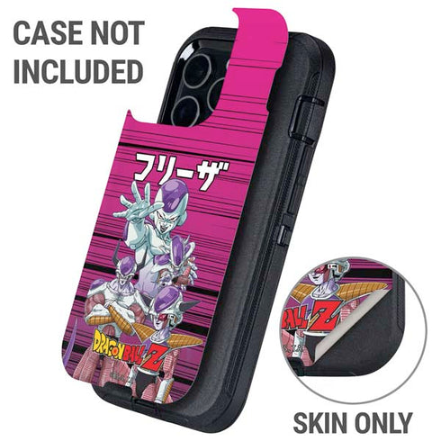 Dragon Ball Z Frieza Evolution Otterbox Defender iPhone Skin