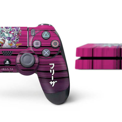 Dragon Ball Z Frieza Evolution PS4 Console and Controller Bundle Skin