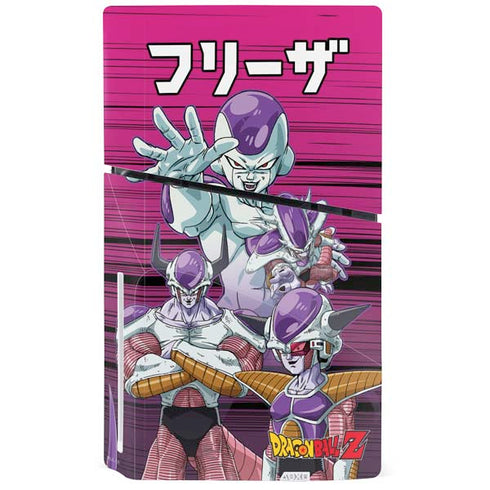 Dragon Ball Z Frieza Evolution PS5 Slim Disk Bundle Skin