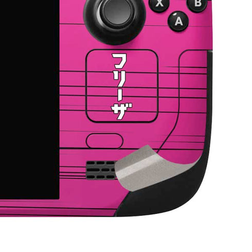 Dragon Ball Z Frieza Evolution Steam Deck Handheld Gaming Computer OLED Skin