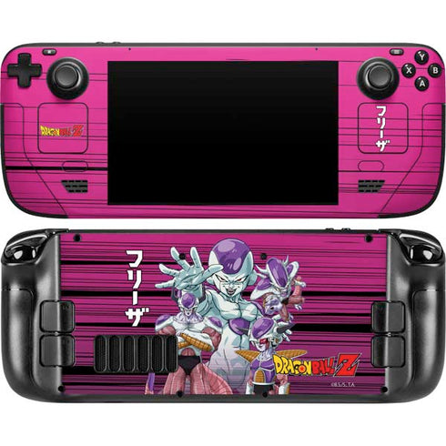 Dragon Ball Z Frieza Evolution Steam Deck Handheld Gaming Computer Skin