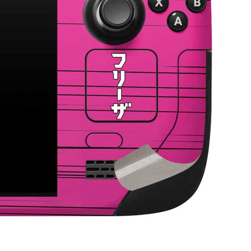 Dragon Ball Z Frieza Evolution Steam Deck Handheld Gaming Computer Skin
