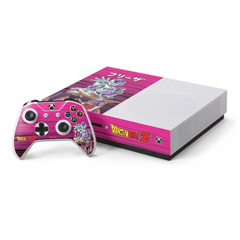 Dragon Ball Z Frieza Evolution Xbox One S Console and Controller Bundle Skin