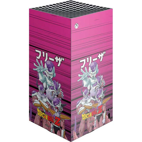 Dragon Ball Z Frieza Evolution XBox Series X Digital Edition Console Skin